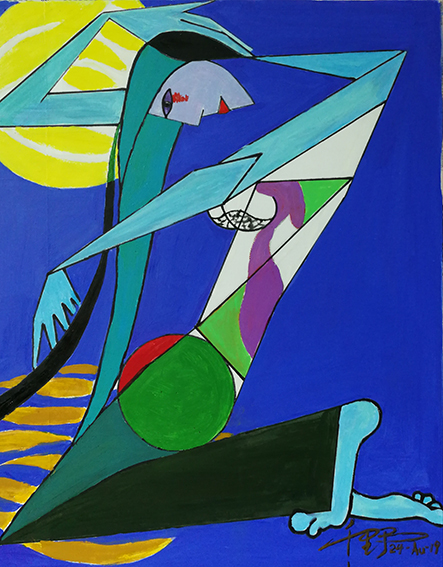 《梳妆》4860cm   2019年